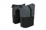 New Looxs Nyborg Doppelte Fahrradtasche 34L Wasserdicht Dunkelgrau